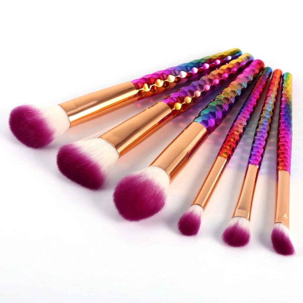 Unicorn Makeup Brush Set (6 Pieces)
